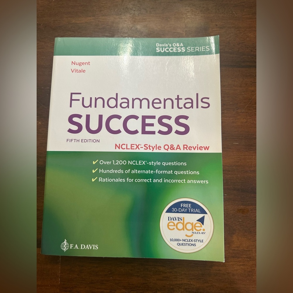 Fundamentals Success : NCLEX®-Style Q&A Review by Barbara A. Vitale and Patricia